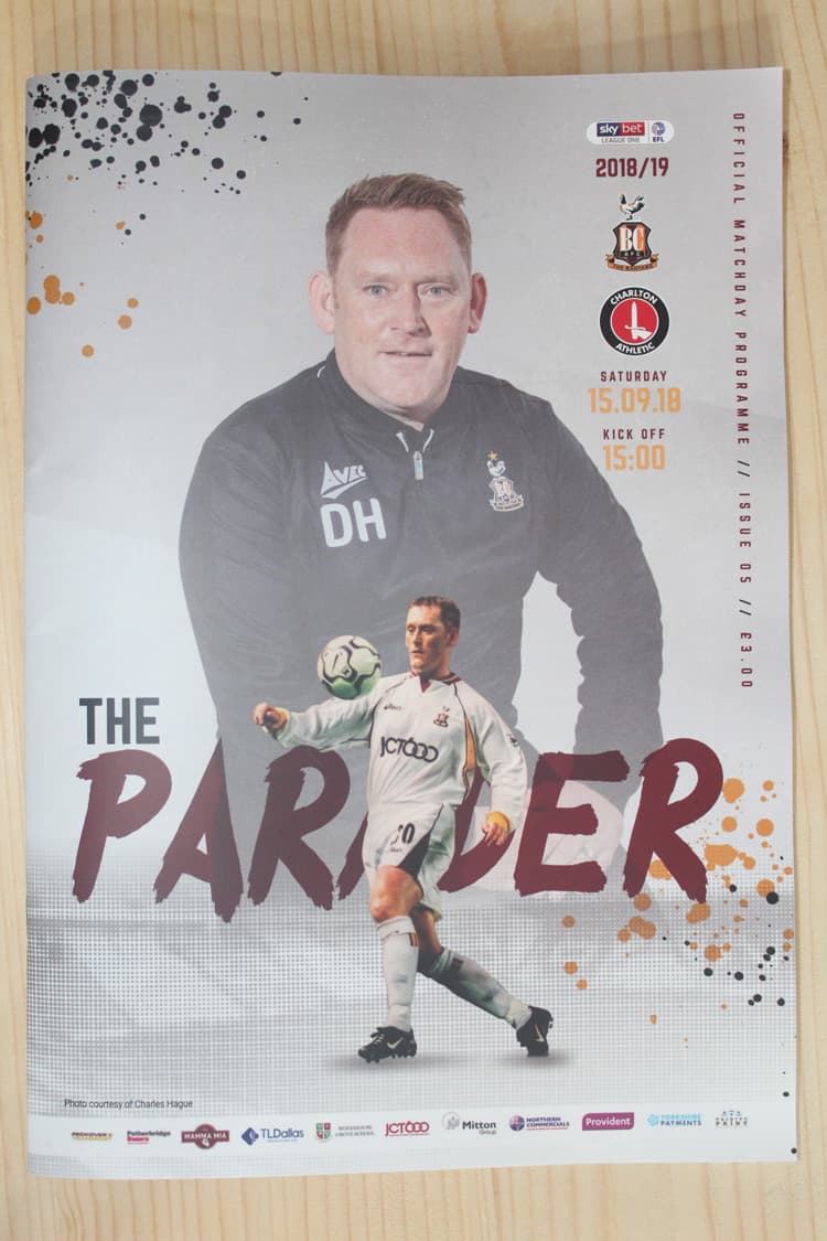 Bradford City FC v Charlton Athletic FC